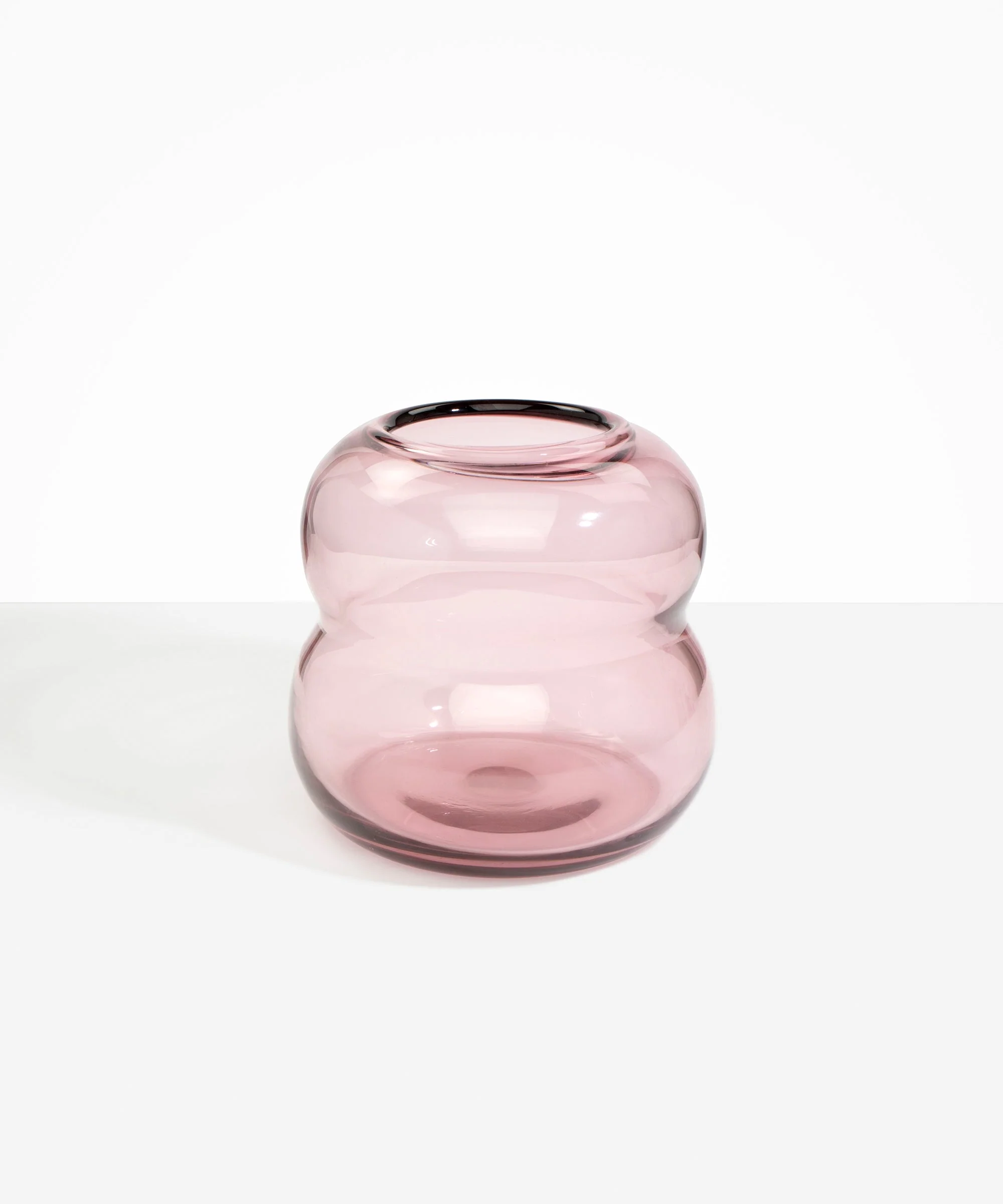 Large Glass Beehive Vase - Image 3