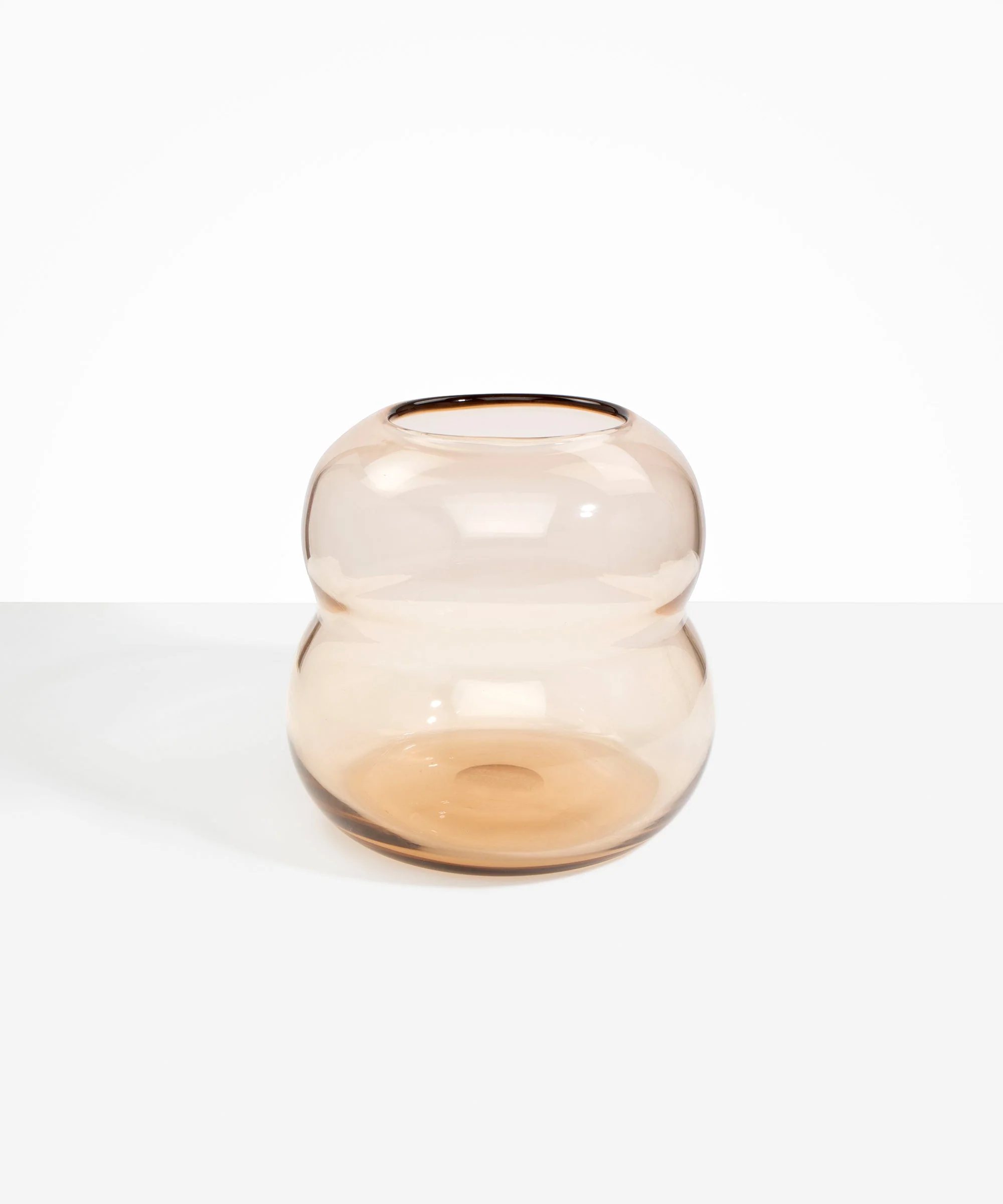 Large Glass Beehive Vase - Image 6