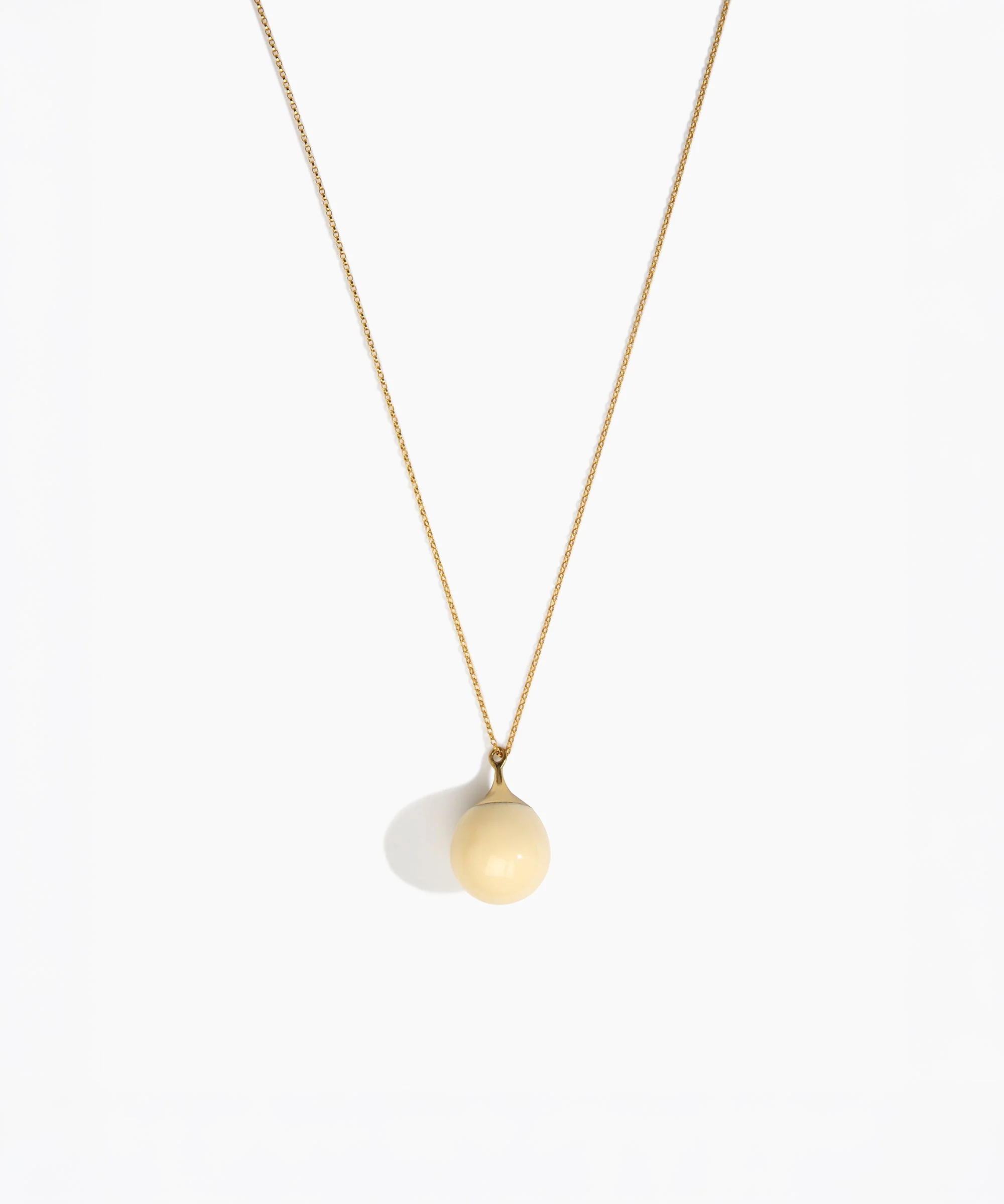 Long Full Moon Chain Pendant - Image 16