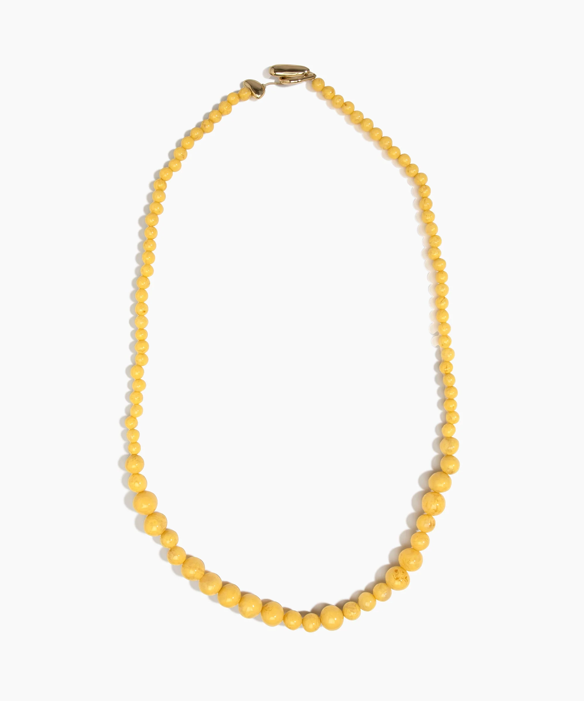 Long Polished Organic Ball Necklace - Image 14