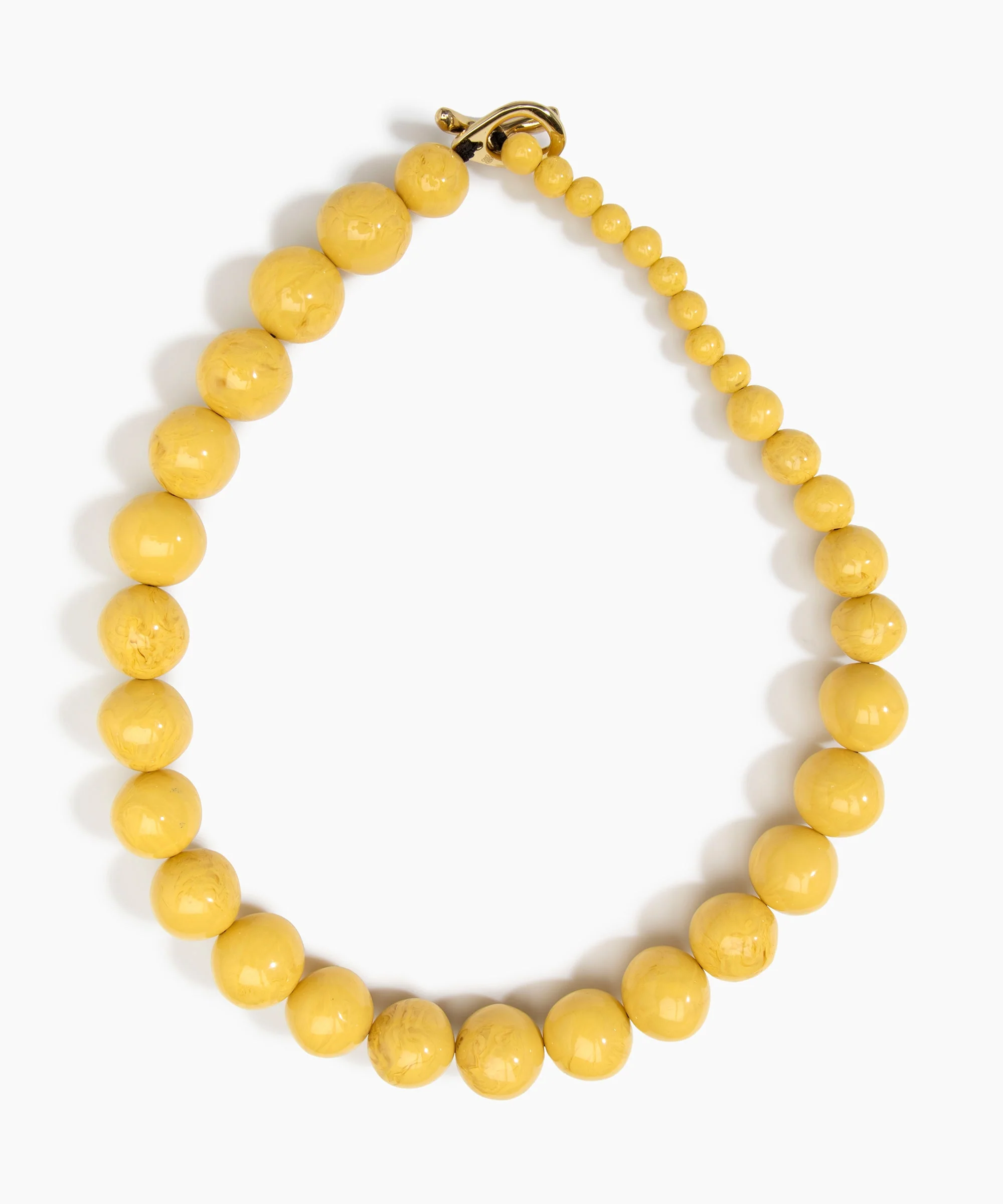 Polished Organic Ball Necklace - Image 9