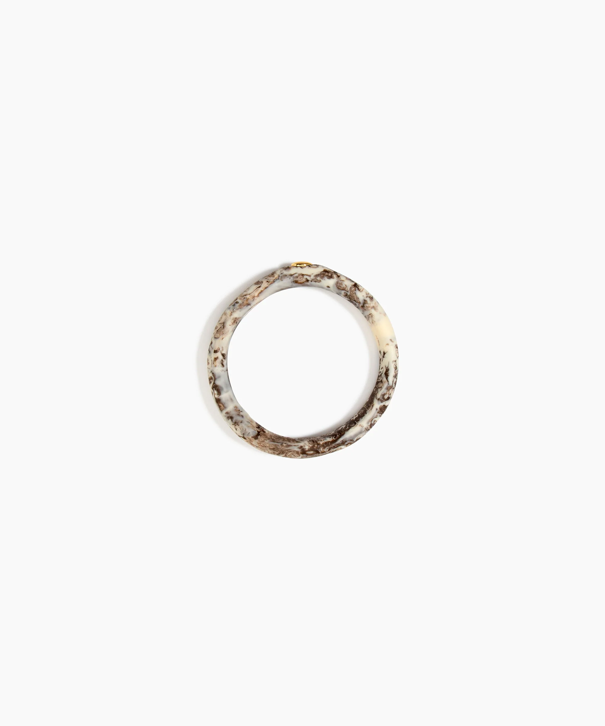 Round Rock Wishbone Bangle - Image 3