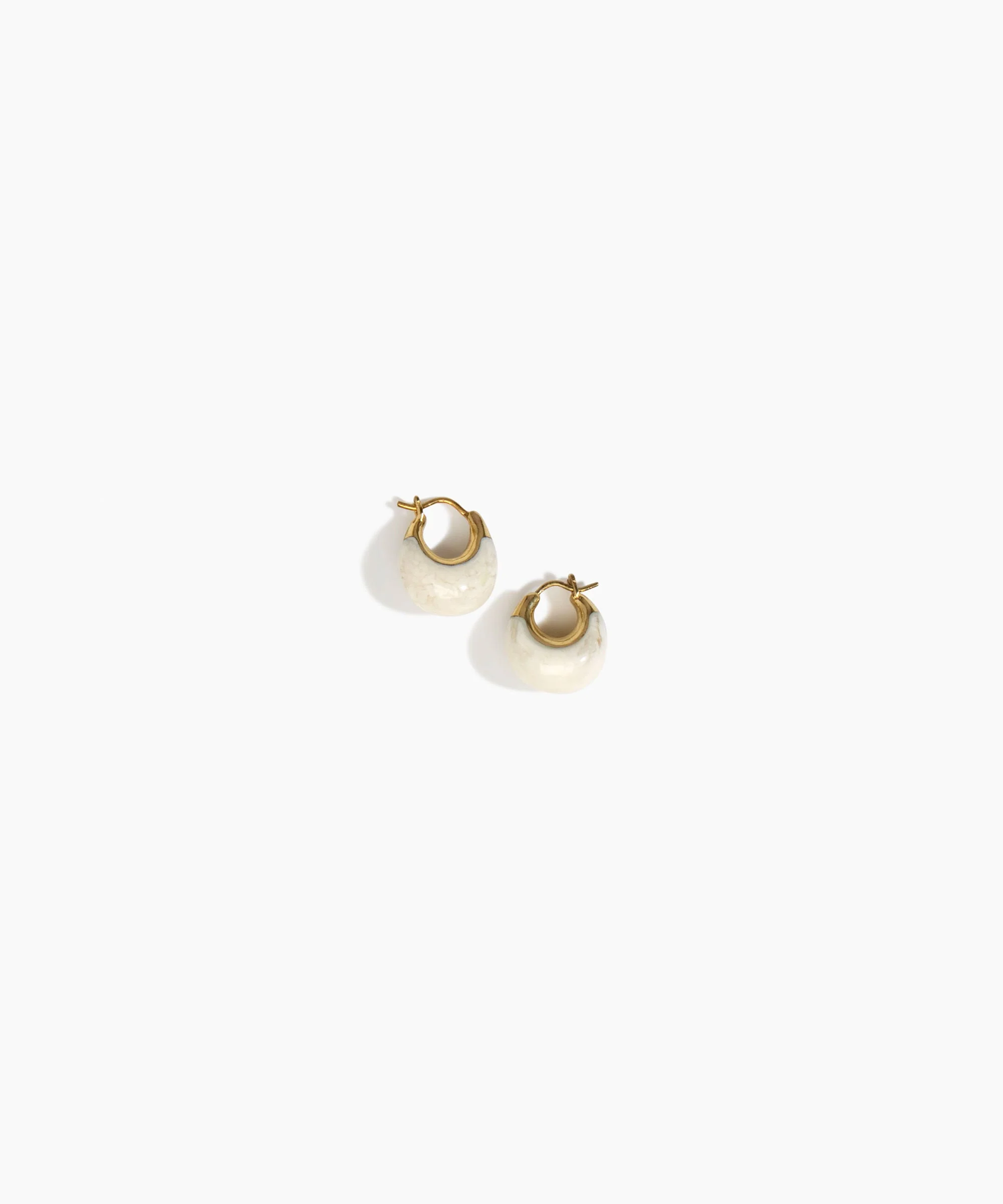 Small Crescent Earrings - Image 3