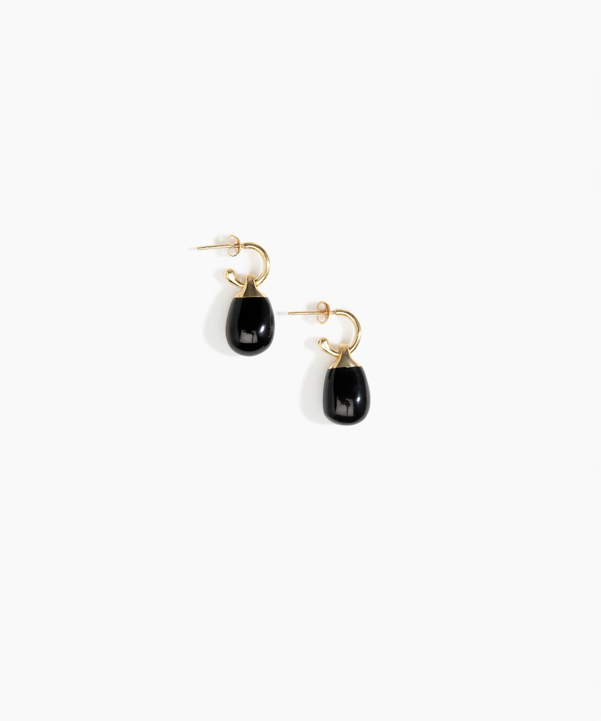 Small River Rock Hoop Earrings - Image 18