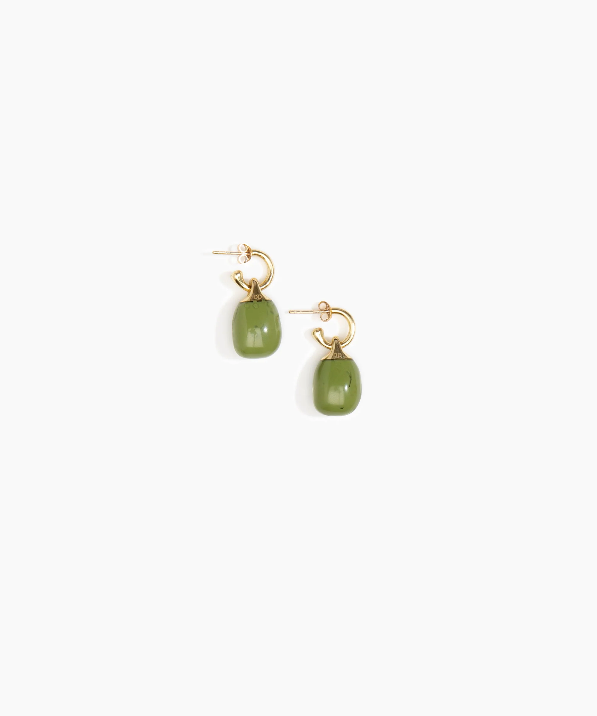 Small River Rock Hoop Earrings - Image 24
