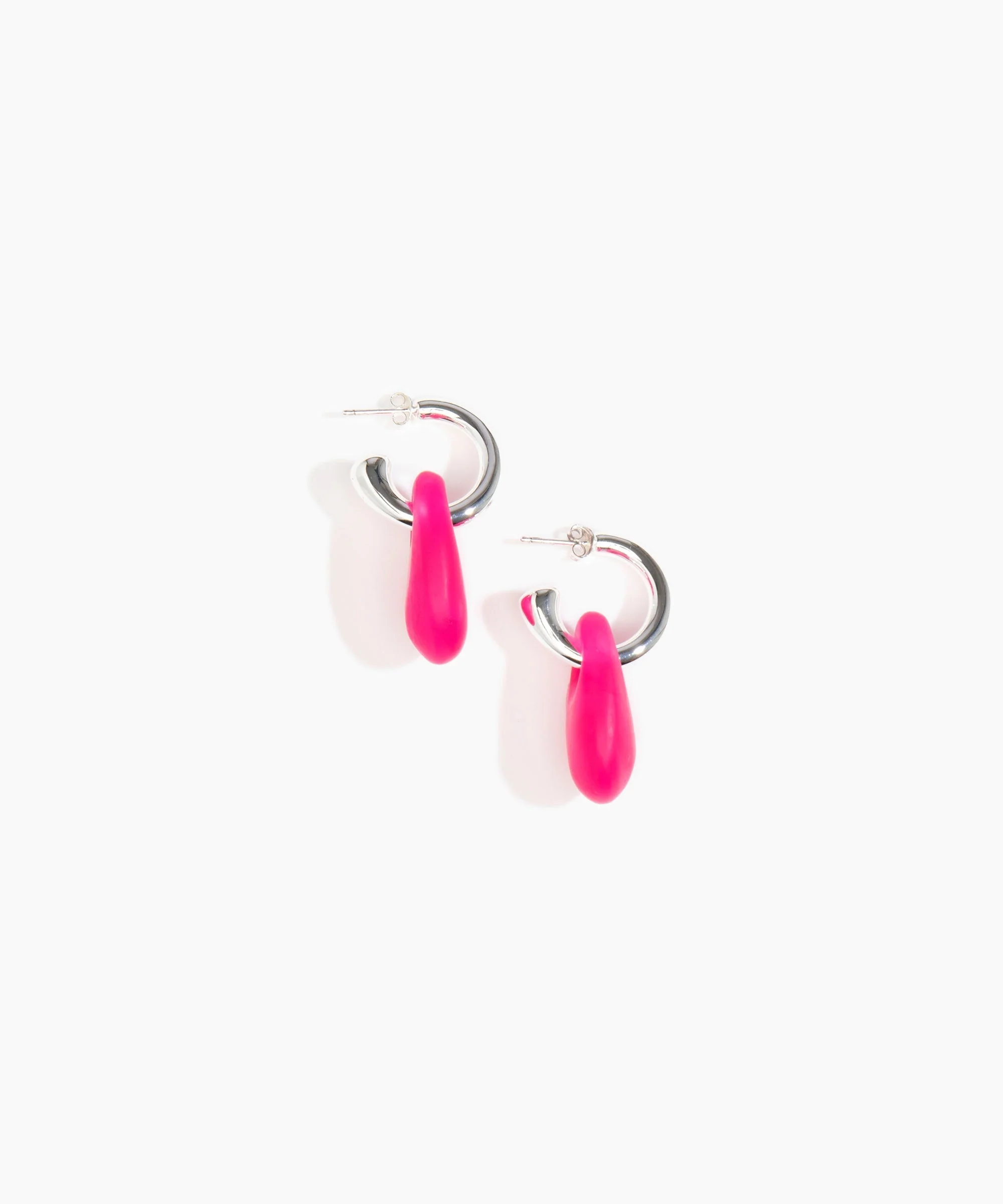 Small Rock Hoop Earrings - Image 28