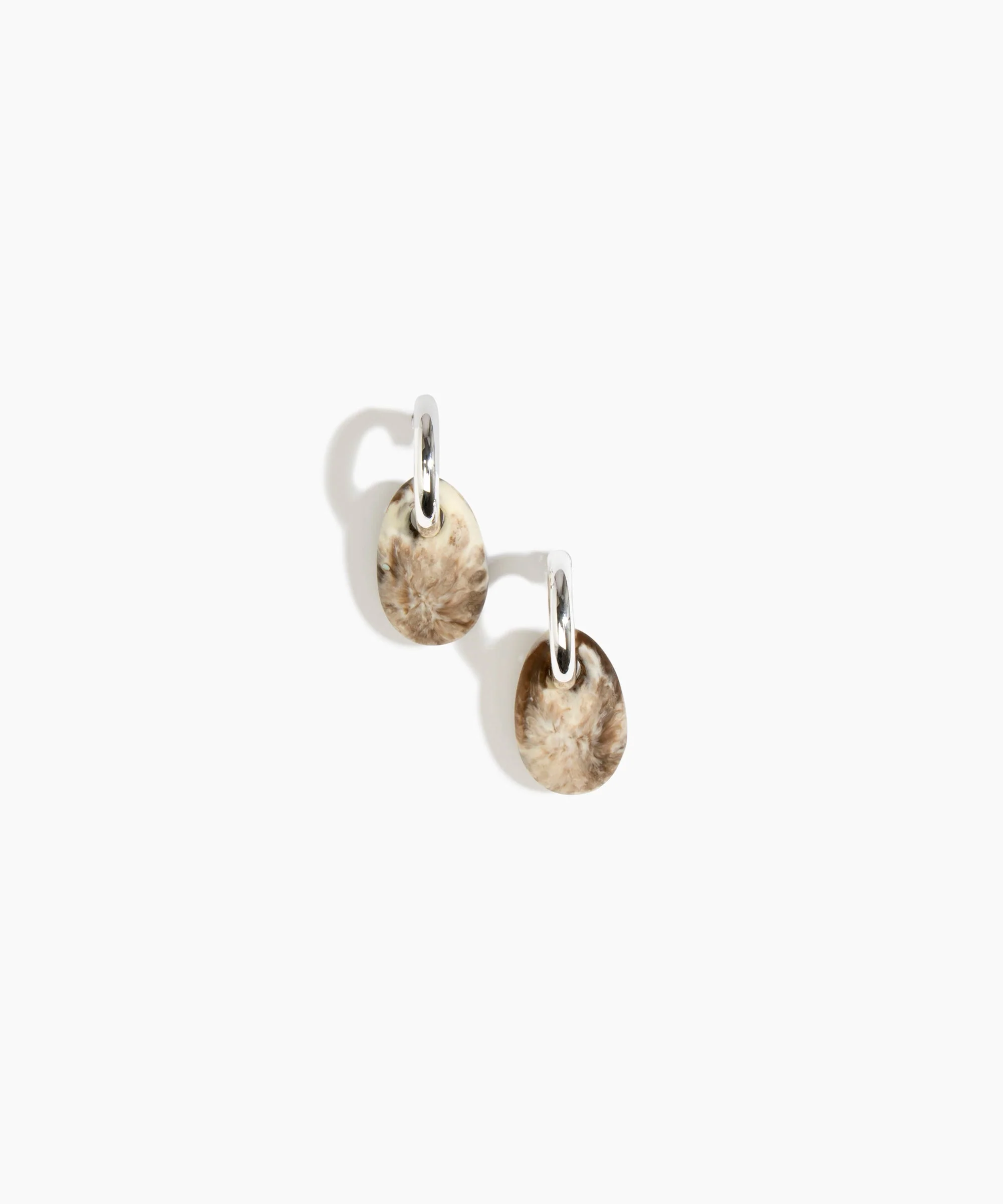 Small Rock Hoop Earrings - Image 57