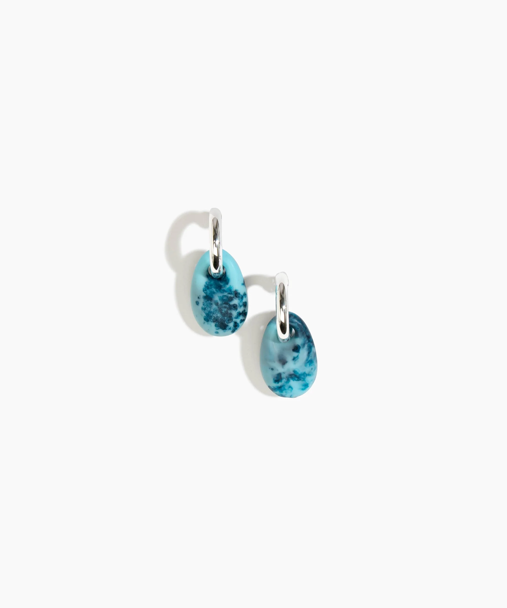 Small Rock Hoop Earrings - Image 65